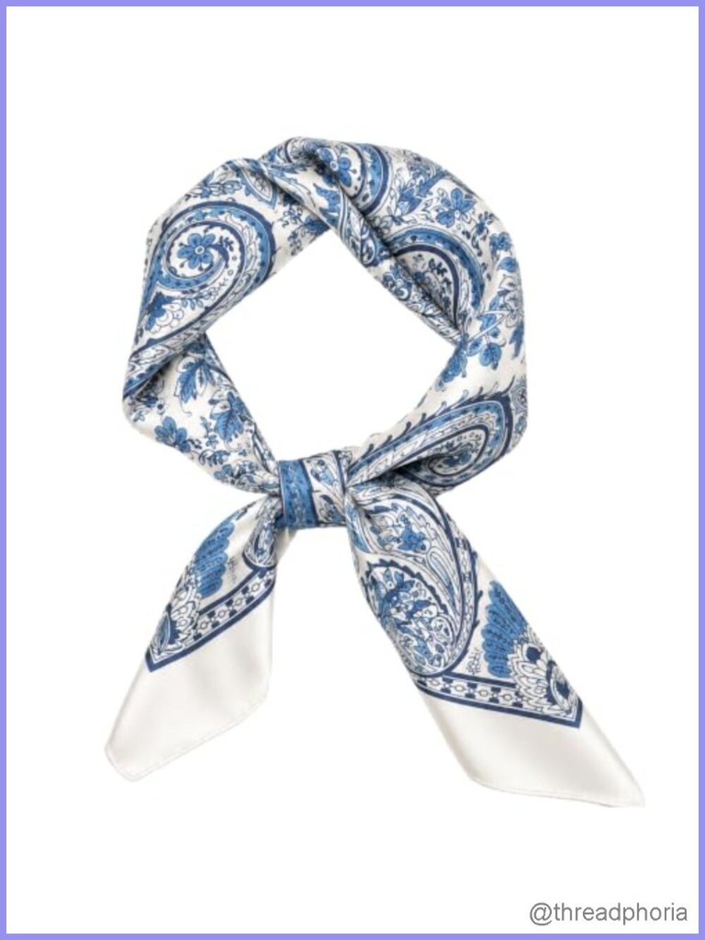 Silk Feel Polyester Square Scarf 27.5 inch Head Wrap Neck Scarf Bandana